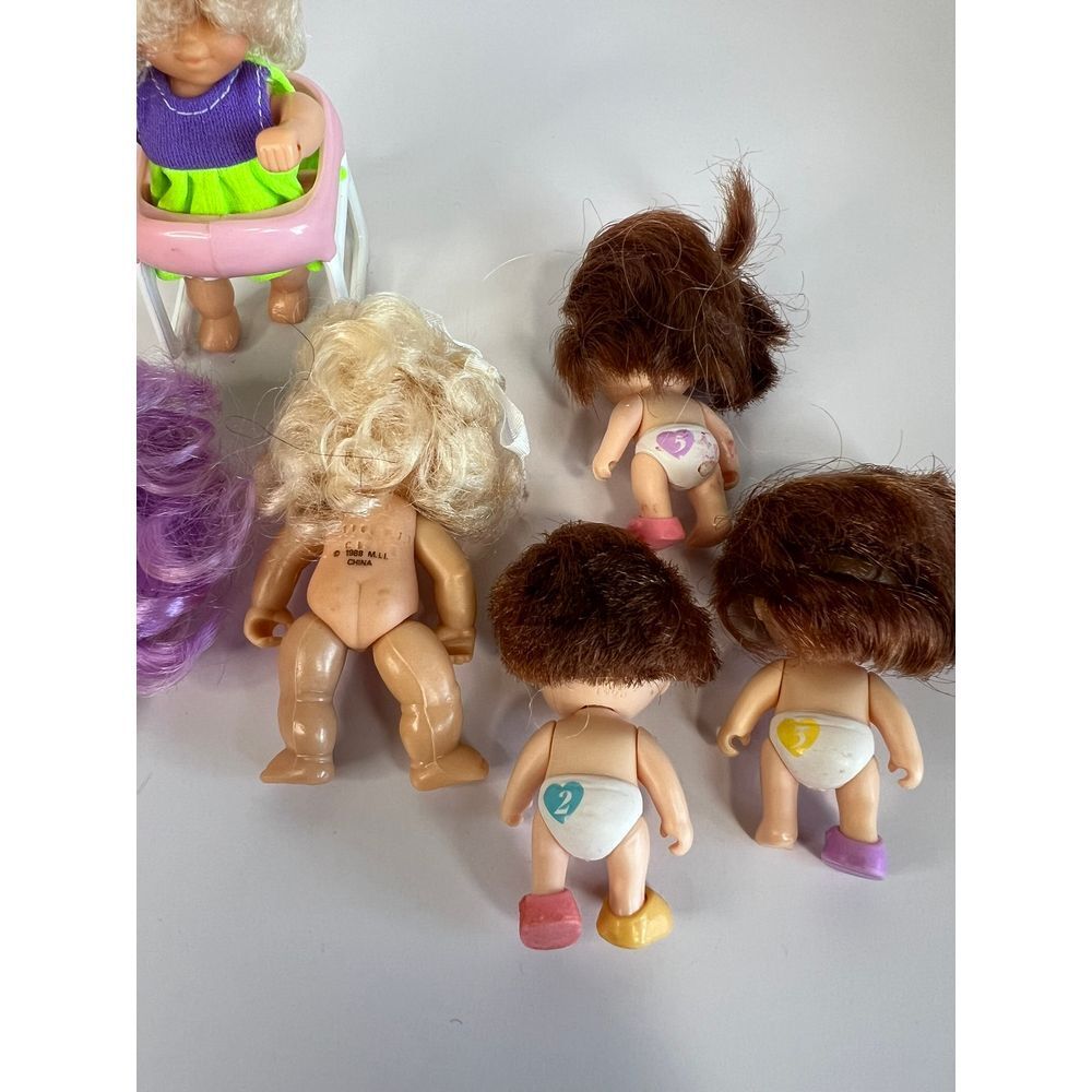 Vintage 1990s Doll Lot: M.I.I. Wind-Up, Quints, Krystal Princess Rare Finds - Picture 10 of 10